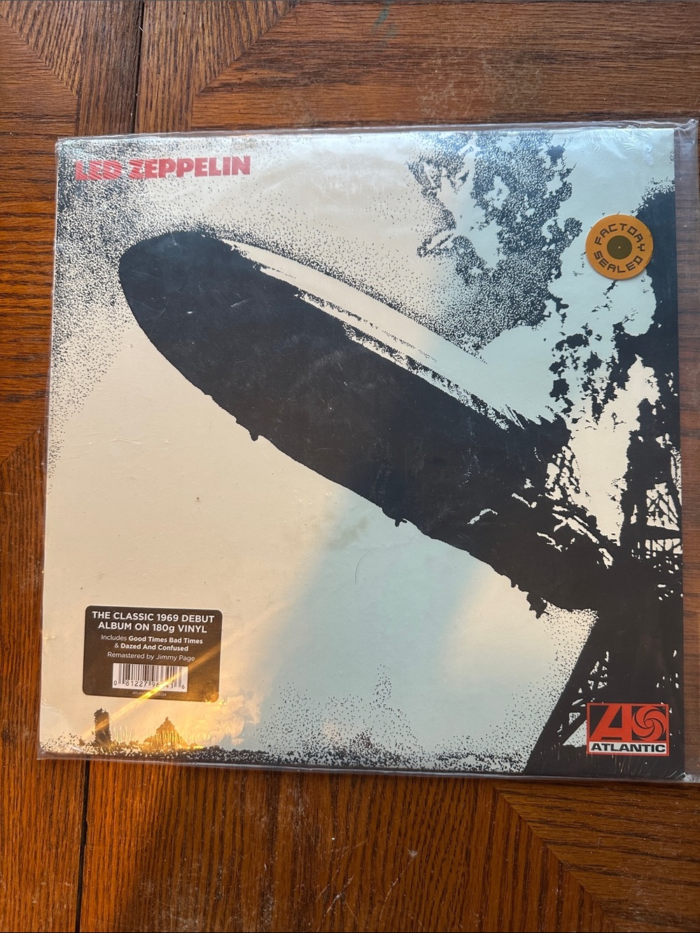 LED Zeppelin Debut Vinyl Album - Black & Cream Collector Edition